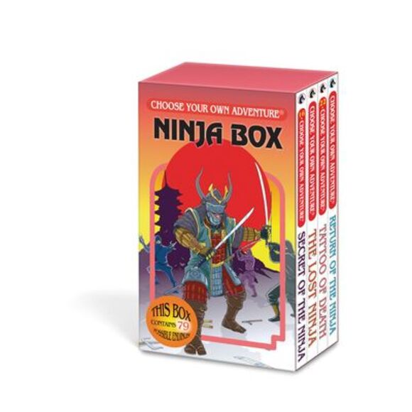 Choose Your Own Adventure 4-Book Boxed Set Ninja Box (Secret of the Ninja, Tatto - Picture 1 of 1
